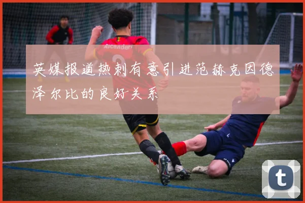 英媒报道热刺有意引进范赫克因德泽尔比的良好关系